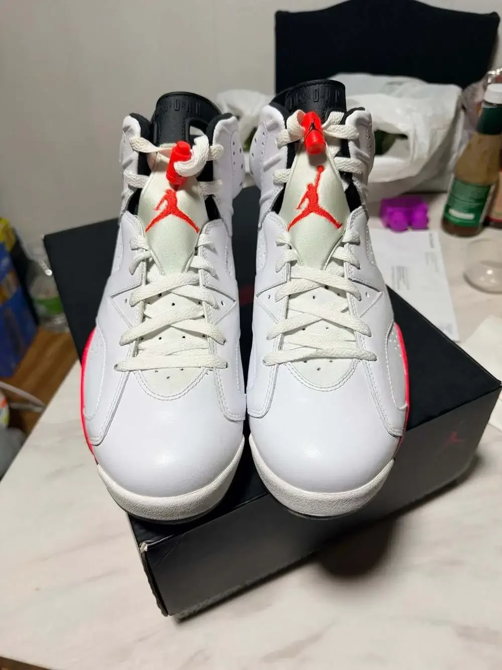 Air Jordan 6 Retro 'White Infrared' 2014 DS